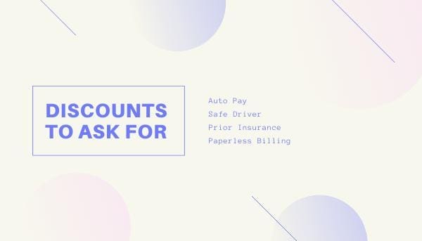 discounts to ask for 